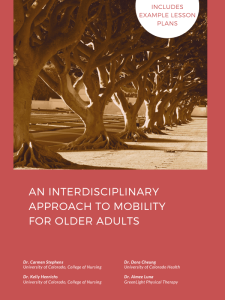 An Interdisciplinary Approach to Mobility for Older Adults book cover