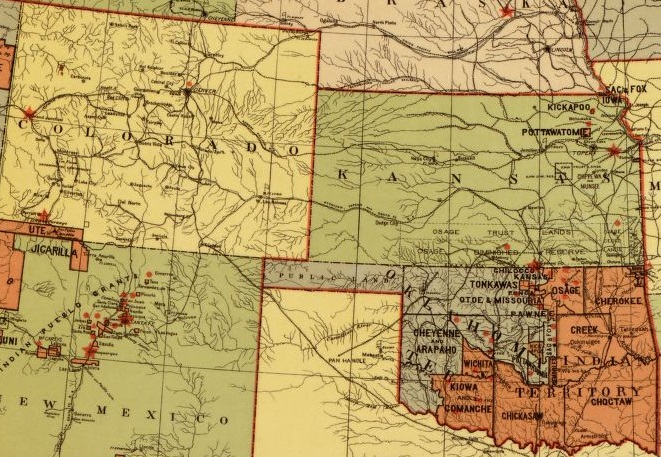 Indian Reservation Map