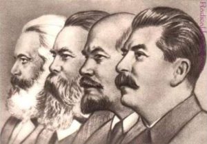 MARX, ENGELS, LENIN Y STALIN